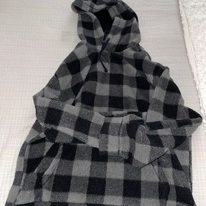 Express fuzzy sweatshirt